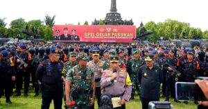 Gelar Pasukan dan peralatan, Kapolri dan Panglima TNI Ingin KTT G20 Berjalan Sukses