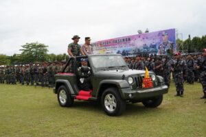 Panglima TNI Leads Ceremony to Hold VVIP Security Force Ready for The G20 Presidency