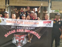 LSM Macan Asia Indonesia DPC Banyuwangi Menggelar Rapat Pembahasan Deklarasi.