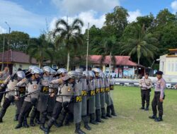 Sat Samapta Polres Bangka Melaksanakan Pelatihan Dalmas 