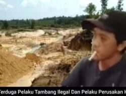 AS,Terduga Pelaku Tambang Ilegal dan Perusak Hutan Kawasan,Harus ditindak Tegas…!!!