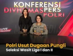 Polri Usut Dugaan Pungli Seleksi Wasit Liga I dan II