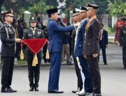 Bapak Presiden Jokowi Lantik 833 Perwira Remaja TNI dan Polri