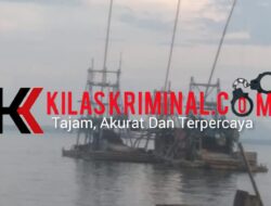 Ponton Tambang Ilegal Ditangkap di Batu Hitam Diamankan di Dermaga Mantung 