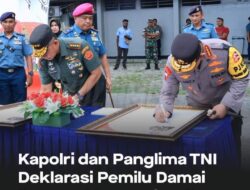 Kapolri dan Panglima TNI Deklarasi Pemilu Damai Dengan Masyarakat Papua