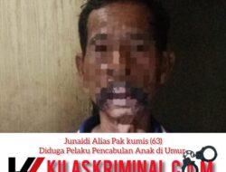 Bravo!!!Polsek Belinyu Berhasil Meringkus Junaidi Alias Pak kumis (63) diduga Melakukan Pencabulan Anak Bawah Umur