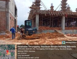 Proyek Pembangunan Gedung Kantor BPJS Kesehatan Pangkalpinang Mangkrak