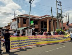 Demo DPD JPKP mendukung Kejari Padangsidimpuan Kejar Aktor Intelektual kasus pemotongan Dana Desa Se-Kota Padangsidimpuan