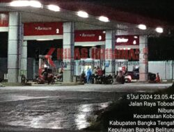 Diduga SPBU 24.3311.31 Nibung Melayani Pengerit di Malam Hari